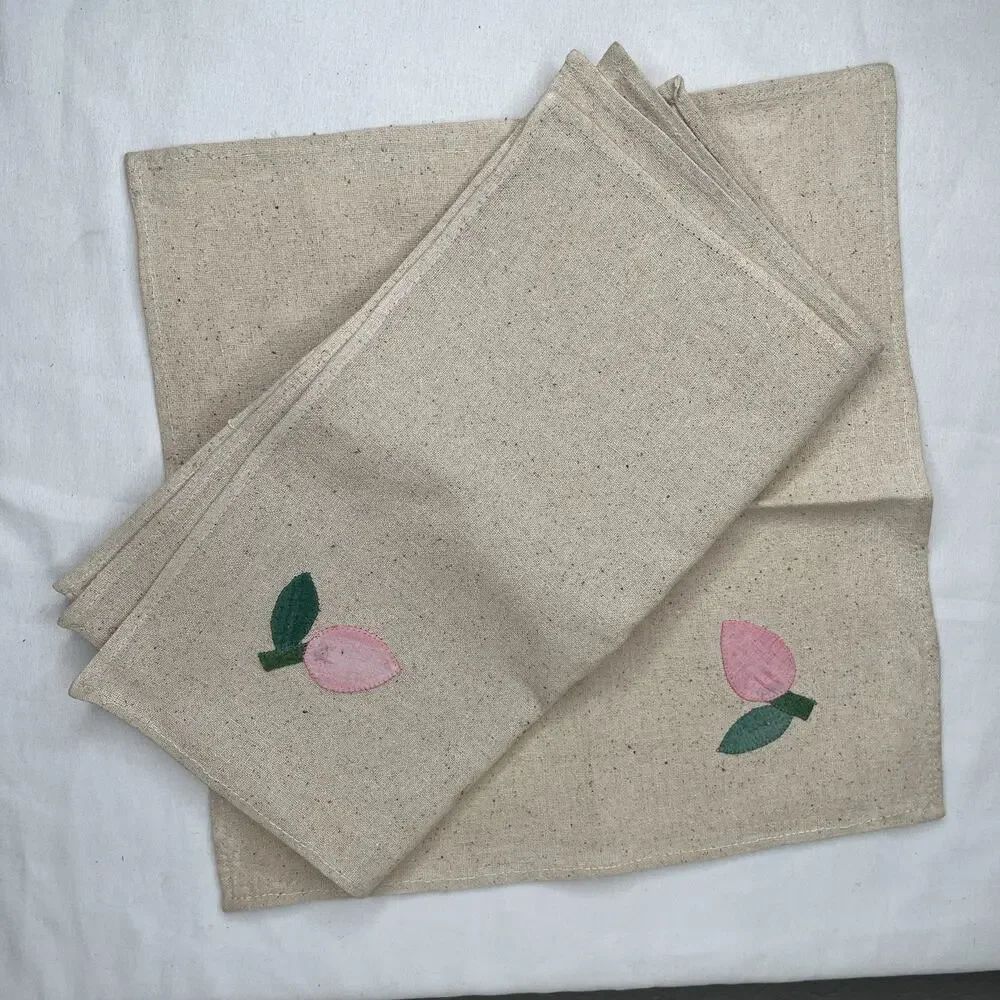 Dinner table Cotton Napkins Set Of 4 New, 11.5